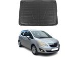 Rivestimento Del Bagagliaio Per Opel Meriva B 2010-2017 In Gomma Tpe Nero