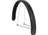 Parafango Posteriore Eurofender Tempo Quadrato 28 Pollici 58 Mm - Nero