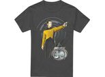 Star Trek - Maglietta "30"" Per Uomo/Donna Unisex TV17972 (L) (Antracite)"