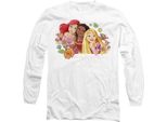 Disney Princess - Maglietta "Ready For Whatever"" Per Bambini/Donne Unisex TV14705 (Xl) (Weiß)"