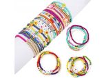 Set Di Perline Fai Da Te 24000 Pezzi - Set Per Gioielli Bracciali Collane Con Accessori