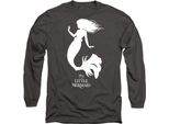 La Sirenetta - T-Shirt Unisex Uomo/Donna TV14840 (S) (Charcoal)