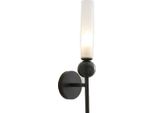 Applique, Stile Moderno, Installazione A Parete, Luce Calda, A-Nero