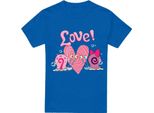 Spongebob Squarepants - Maglietta "Valentine's Love"" Da Uomo TV6374 (M) (Blu Reale)"