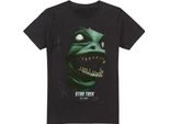 Star Trek - Maglietta "The Gorn"" Da Uomo TV13544 (4XL) (Nero)"