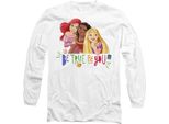 Principessa Disney - Maglietta "Sii Vero, Sii Tu"" Per Uomo/Donna Unisex TV14199 (L) (Bianco)"