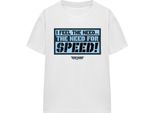 Top Gun - Maglietta "I Feel The Need"" Per Uomo/Donna Unisex TV16904 (S) (Bianco)"