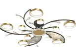 Lampada A Sospensione, Design Moderno, Efficienza Energetica, 10 Teste, 3 Colori Senza Telecomando