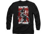 Deadpool & Wolverine - T-Shirt Unisex Uomo/Donna TV14189 (M) (Nero)