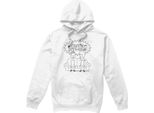 Beavis & Butthead - Felpa Con Cappuccio "Couch"" Per Uomo TV8640 (Xl) (Bianco)"