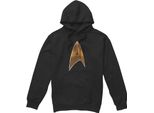 Star Trek: Discovery - Felpa Con Cappuccio "Command Shield"" Per Uomo TV8154 (S) (Nero)"