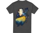Star Trek - Maglietta "25Th"" Per Uomo/Donna Unisex TV17490 (Xxl) (Charcoal)"