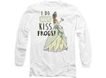 La Principessa E Il Ranocchio - Maglietta "Non Bacia Le Rane"" Per Bambini/Donne Unisex TV14474 (M) (Weiß)"