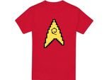 Star Trek - Maglietta "Engineering"" Da Uomo TV13646 (3XL) (Rosso)"