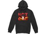 Avatar: The Last Airbender - Felpa Con Cappuccio "Hot"" Da Uomo TV8862 (L) (Nero)"