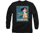 Moana - Maglietta "Island Girl"" Per Uomo/Donna Unisex TV14346 (M) (Nero)"
