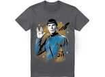 Star Trek - Maglietta "Prosper"" Da Uomo TV13733 (L) (Charcoal)"
