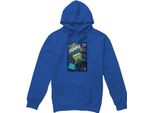 Spongebob Squarepants - Felpa Con Cappuccio " The Hooks"" Per Uomo TV8809 (Xl) (Blu Reale)"
