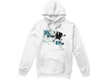 Spongebob Squarepants - Felpa Con Cappuccio "59% Sponge 41% Bob"" Da Uomo TV8803 (Xl) (Bianco)"