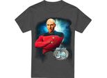 Star Trek - Maglietta "30"" Per Uomo/Donna Unisex TV17968 (Xxl) (Antracite)"