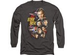 Star Trek - Maglietta "Classic Crew"" Per Uomo/Donna Unisex TV9398 (L) (Charcoal)"