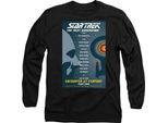 Maglietta Star Trek - "The Next Generation Stagione 1 Episodio 1"" Per Uomo/Donna Unisex TV9787 (M) (Nero)"