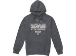 Star Trek - Felpa Con Cappuccio "Champions"" Da Uomo TV8448 (L) (Charcoal)"