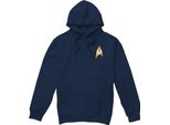 Star Trek: Discovery - Felpa Con Cappuccio "Operations"" Da Uomo TV8218 (Xl) (Navy)"