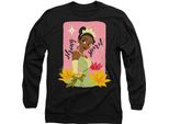 La Principessa E Il Ranocchio - Maglietta "Spirito Forte"" Per Bambini/Donne Unisex TV14440 (L) (Schwarz)"