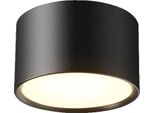 Lampada Da Soffitto, Sorgente Luminosa A Led, Design Moderno, Nero, 170 H100MM 18W, Luce Bianca 6000K