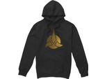Star Trek: Discovery - Felpa Con Cappuccio "Triquentra"" Da Uomo TV8160 (L) (Nero)"