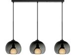 Lampada A Sospensione, Design Moderno, Installazione Versatile, Lunghezza 3H Grigio Fumo, Luce Bianca