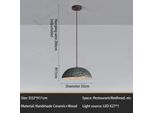 Lampadario, Lampada A Sospensione, Portalampada Personalizzabile, Design Elegante, Stile F, Luce Naturale 4000K
