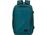 American Tourister Zaino Borsa Da Viaggio Take2Cabin Casual Backpack 24L Totally Teal Petrolio