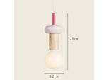 Lampada A Sospensione A Led, Design Moderno, Adatta Per Uso Interno, Bianco Freddo, A