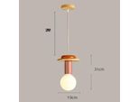 Lampada A Sospensione A Led, Design Moderno, Adatta Per Uso Interno, Bianco Caldo, E
