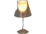Lampada Da Tavolo, Design Moderno In Acrilico, Illuminazione Led Ad Alta Efficienza Energetica, Trasparente, Spina Ue 220V