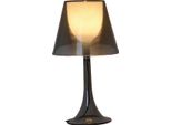 Lampada Da Tavolo, Design Moderno In Acrilico, Illuminazione Led Ad Alta Efficienza Energetica, Nera, Spina Ue 220V