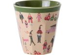 Riso Melamin Becher Medium - Stampa Vacanze 250Ml