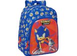 Zaino Scuola Sonic Prime Blue 26 X 34 X 11 Cm
