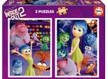 Educa 2X500 Pezzi Alles Steht Kopf 2 Film Juni 2024 Puzzle Multicolore Multicolore Taglia Unica