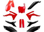 Kit 11 Carene Polisport Rosso/Nero Per Honda Crf