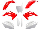 Kit 9 Carene Polisport Rosso/Bianco Per Honda Crf 150