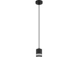 Lampada A Sospensione A Led, Nera, 1 Luce, H 120 Cm