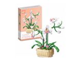 Coil Blocchi Da Costruzione Giocattolo, Bouquet Di Fiori, Set Di Blocchi Da Costruzione, Blocchi Da Costruzione Giocattolo, Set Da Costruzione, Collezione Botanica, Arredamento Per La Casa, Modello: 9103A, Bianco, 580 Pezzi.