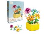 Coil Blocchi Da Costruzione Giocattolo, Bouquet Di Fiori, Set Di Blocchi Da Costruzione, Blocchi Da Costruzione Giocattolo, Set Da Costruzione, Collezione Botanica, Arredamento Per La Casa, Modello: 9112A, Colorato, 549 Pezzi.