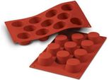 Silikomart SF022 Stampo Da Forno Stampo Per Muffin 1 Pz Rosso