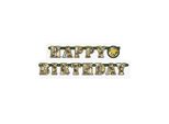 Ghirlanda Di Compleanno Happy Birthday Colori Mimetici 1,6 M - Taglia Unica