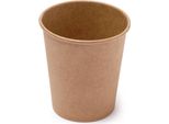 Bicchieri Di Carta Classici 20 Pezzi Marrone 255 Ml - Taglia Unica