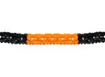 Ghirlanda Decorazione Festa Halloween Nero-Arancio 400X14,5 Cm - Taglia Unica